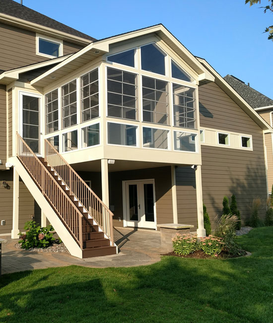 Sunroom Construction Services project example 2